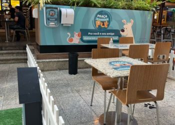 Shopping Estação cria praça de alimentação para público pet