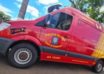 Idoso morre em colisão entre moto e caminhonete, no Paraná