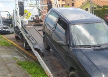 Veículo furtado é recuperado pela Guarda Municipal de São José dos Pinhais