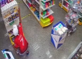 Criminoso que já foi preso 4 vezes por furto é preso novamente furtando, veja o vídeo