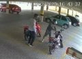 Em questão de segundos, criminosos furtam moto de estacionamento na RMC