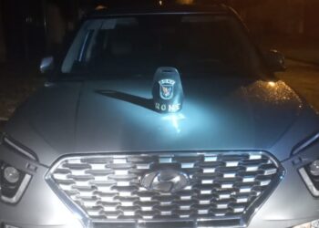 RONE encontra carro com alerta minutos após o roubo em Curitiba