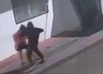 Câmera registra mulher grávida sendo agredida com vários socos no Paraná; criminoso foi preso