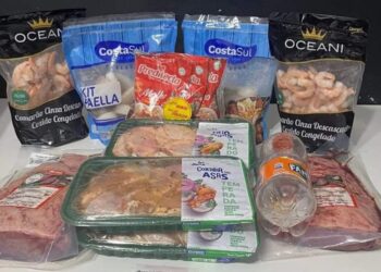 Mulher é detida furtando picanha, camarão e coxinha da asa em mercado