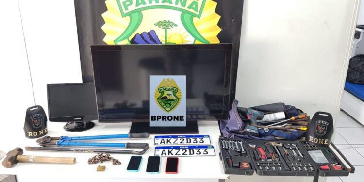 RONE age rápido e prende ladrões de residência no Jardim Botânico