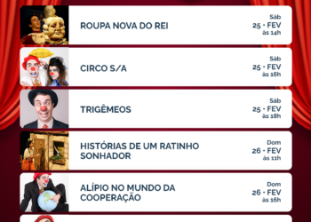 6 espetáculos gratuitos para curtir o teatro no fim de semana