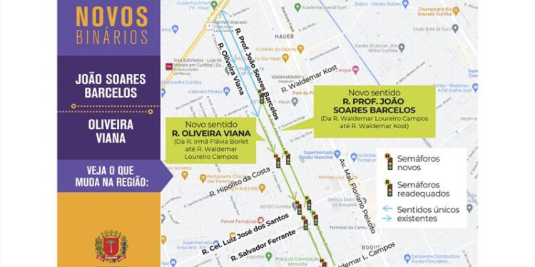 Atenção, motorista: Dois binários começam a funcionar nesta terça-feira no Hauer