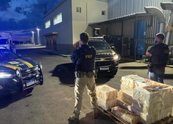 PRF e PF apreendem na BR-277 carregamento de cocaína e crack avaliados em R$ 85 milhões de reais