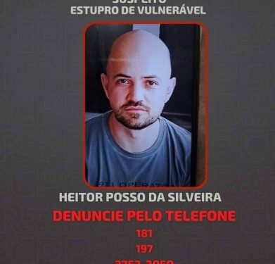 Família relata medo após receber relatos que suspeito de estupro está nas ruas de Curitiba