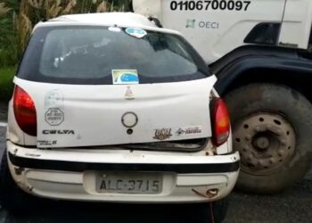 Idoso morre em acidente na Rodovia dos Minérios