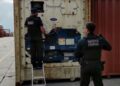 Forças de segurança apreendem 30,5 kg de cocaína no Porto de Paranaguá