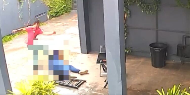 Revoltante! Câmera registra indivíduo espancando ex-namorada