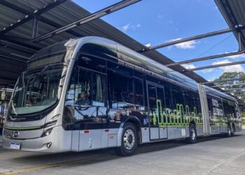 Curitiba começa a testar ônibus elétricos da BYD na próxima sexta-feira