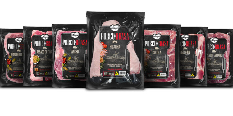 Alegra lança linha premium de carnes suínas na ExpoApras 2023