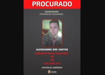 Polícia Civil divulga foto de foragido condenado por estuprar menina de 4 anos