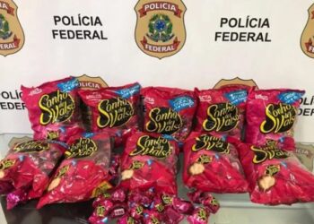 “Sonho de Raio”? Mulher é presa tentando ir pra França com bombons recheados de cocaína