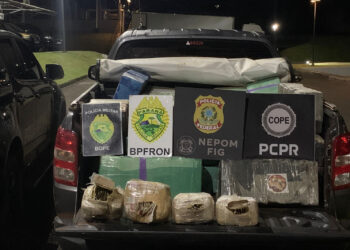 Apreensão de droga e munições no Paraná gera R$ 1 milhão de prejuízo aos criminosos