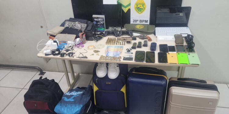 Policia Militar prende criminosos que estavam aterrorizando em assaltos em Curitiba