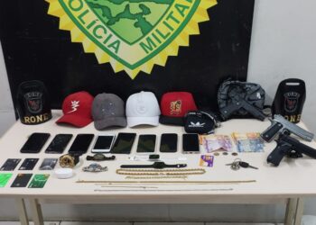 RONE prende quadrilha que realizou vários assaltos em Curitiba