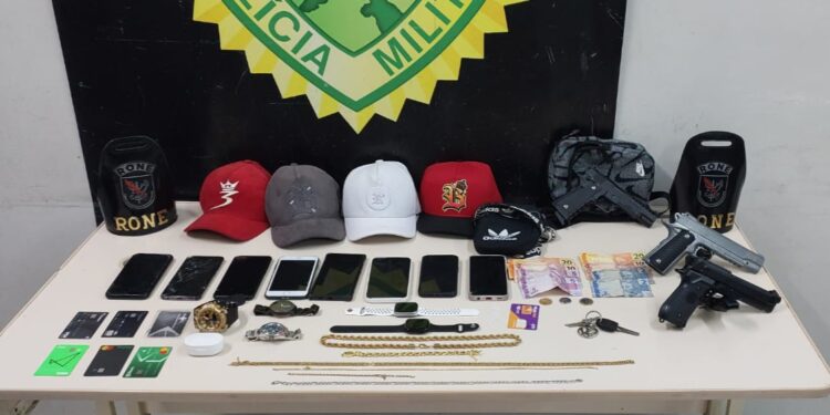 RONE prende quadrilha que realizou vários assaltos em Curitiba