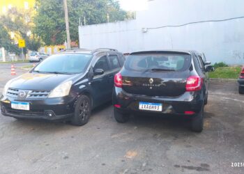 Policia Militar prende trio e recupera dois carros roubados no Pinheirinho, após cerco e correria