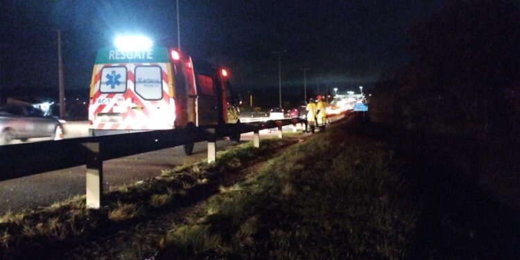 Homem morre atropelado na BR-116 em Fazenda Rio Grande