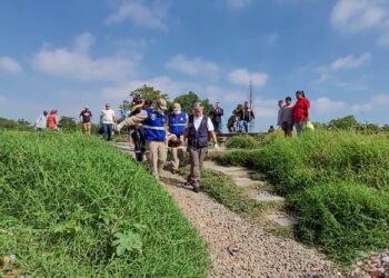 Mulher sobrevive ao ser atropelada por trem no Uberaba