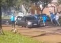 Vídeo mostra momento em que torcedores são atropelados em confusão antes de jogo Londrina x Ponte Preta