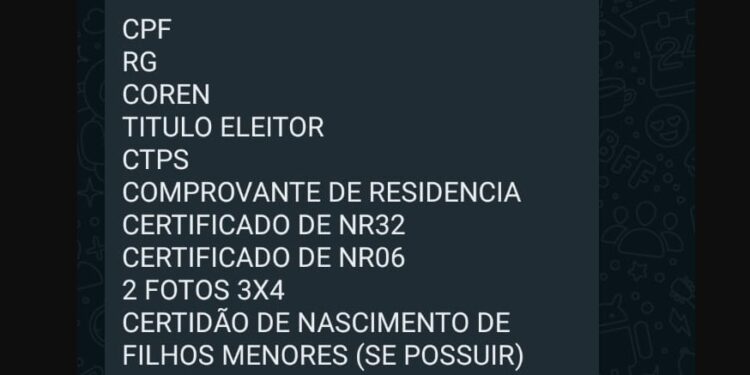 Vagas de emprego em hospital de Curitiba é golpe, veja como os golpistas agem
