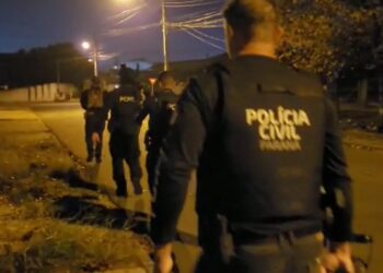 Polícia Civil do Paraná realiza operação contra traficantes que movimentavam cerca de R$ 1 milhão por semana