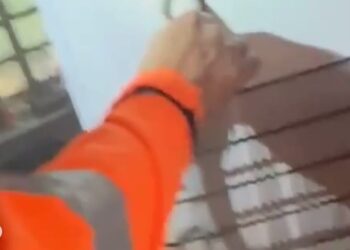 Morador aciona Bombeiros após confundir mangueira com cobra; Veja o vídeo