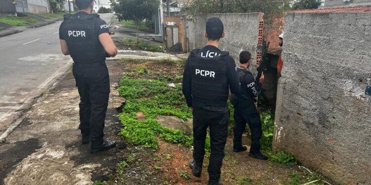 PCPR prende dois suspeitos de roubo de transportadora em São José dos Pinhais