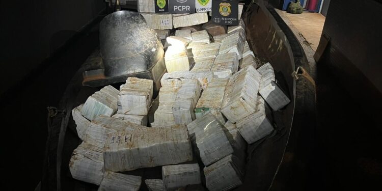 Forças de segurança apreendem mais de uma tonelada de drogas na Operação Fronteiras e Divisas