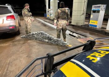 PRF apreende mais de 80 quilos de cocaína no Paraná