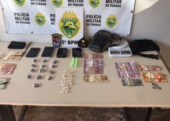 Polícia Militar prende três indivíduos e apreende drogas em ação no Paraná