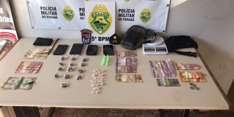 Polícia Militar prende três indivíduos e apreende drogas em ação no Paraná