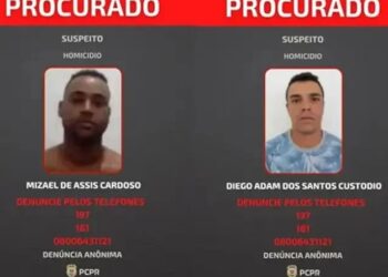 Polícia procura indivíduos suspeitos de envolvimento no assassinato de mulher em Curitiba
