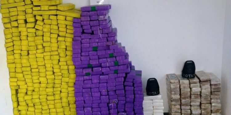 ROTAM realiza grande apreensão de drogas em Araucária
