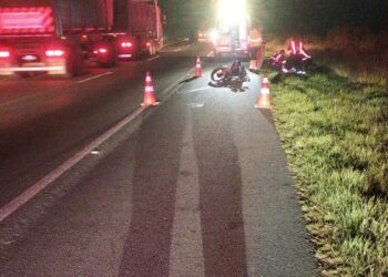 Acidente na BR-376 resulta na morte de motociclista