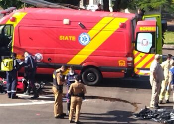 Tragédia na Rodovia Carlos João Strass: Homem em moto esportiva perde a vida em colisão com caminhão