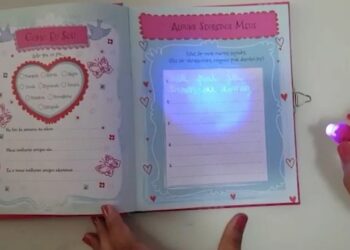 Revelação chocante: Menina de 9 anos denuncia abuso sexual do pai em diário com tinta invisível