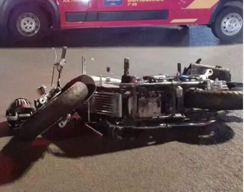 Motociclista morre após colidir com moto do filho e ser arrastado por caminhão na BR-373 no Paraná