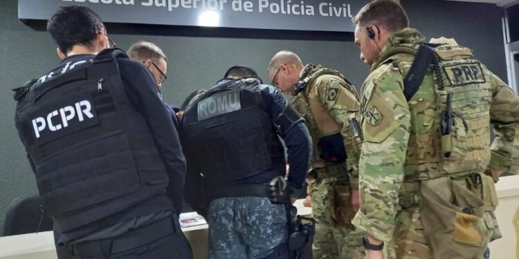 PCPR e PRF prendem 17 integrantes de associação criminosa ligada a roubos de carga com prejuízo de R$ 2 milhões