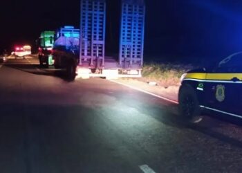 Caminhoneiro morre atropelado por carro ao verificar freio no Paraná