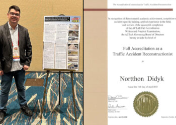 Perito da Polícia Científica do Paraná se torna o primeiro no Brasil a receber certificação internacional