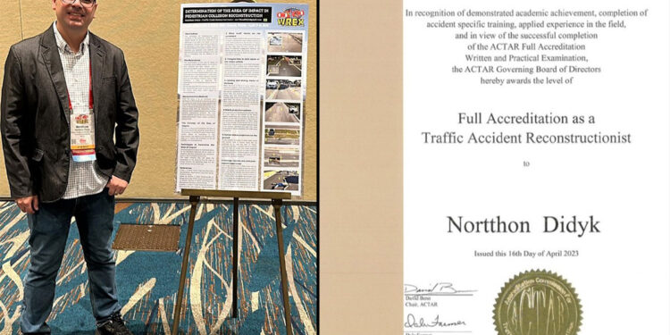 Perito da Polícia Científica do Paraná se torna o primeiro no Brasil a receber certificação internacional