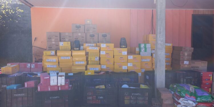 RONE recupera carregamento roubado em Colombo e dois criminosos são presos