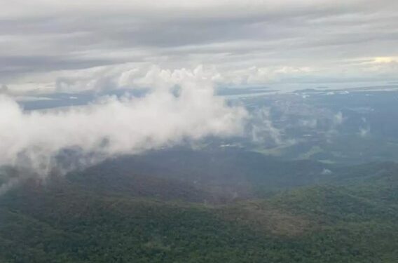 Buscas por monomotor desaparecido entram no terceiro dia na Serra da Prata, no litoral do Paraná