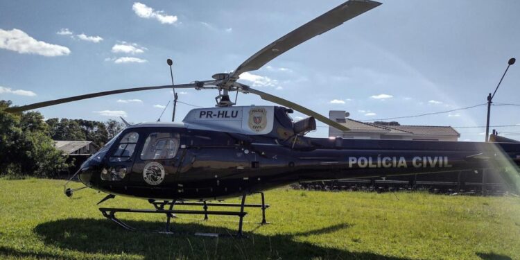 Polícia Civil do Paraná comemora sete anos do Grupamento de Operações Aéreas