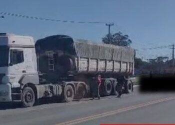 Ciclista morre em acidente na Rodovia dos Minérios, em Almirante Tamandaré